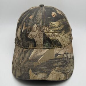 Midway Industrial Systems Camo Hat Cap Legend Cotton Hook and Loop Adjustable